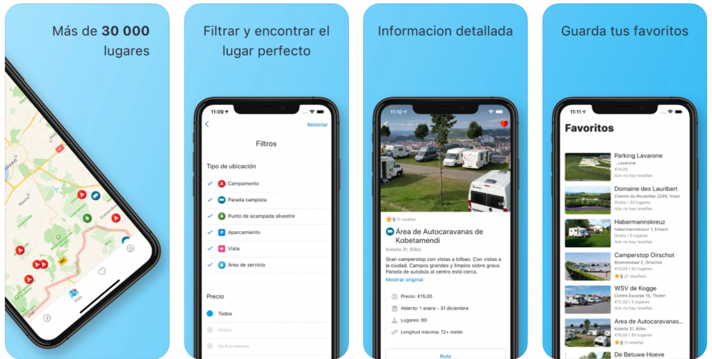 campy-  apps para organizar un viaje en autocaravana | Vicente Velasco 