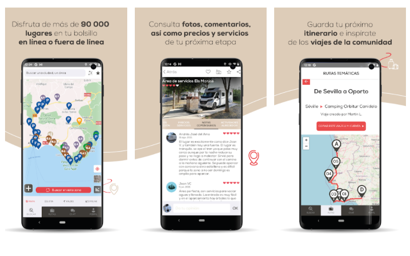Caramaps | apps para organizar un viaje en autocaravana | Vicente Velasco 