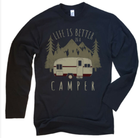 sudadera hombre life is better in a camper