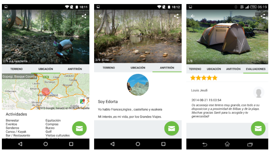 HomeCamper ex gamping | apps para organizar un viaje en autocaravana y camper | Vicente Velasco 
