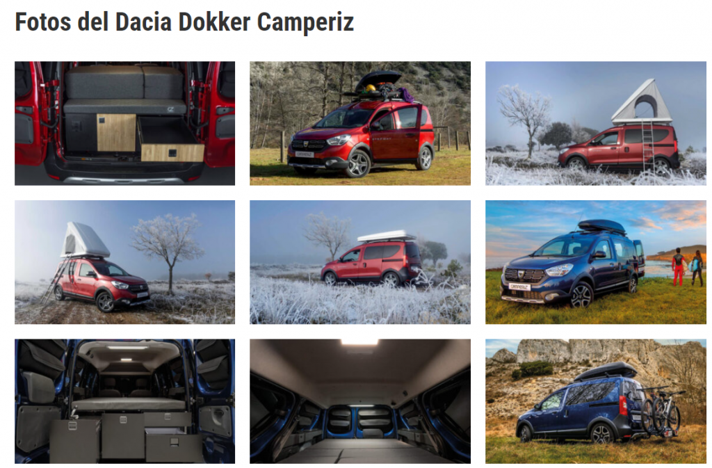 La furgoneta más barata de España es la Dacia Dokker 